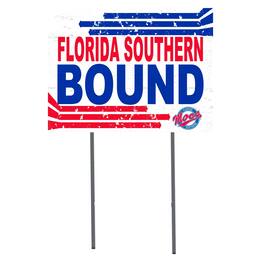 Jardine - Florida Southern Mocs 18" x 24" Bound Yard Sign - White