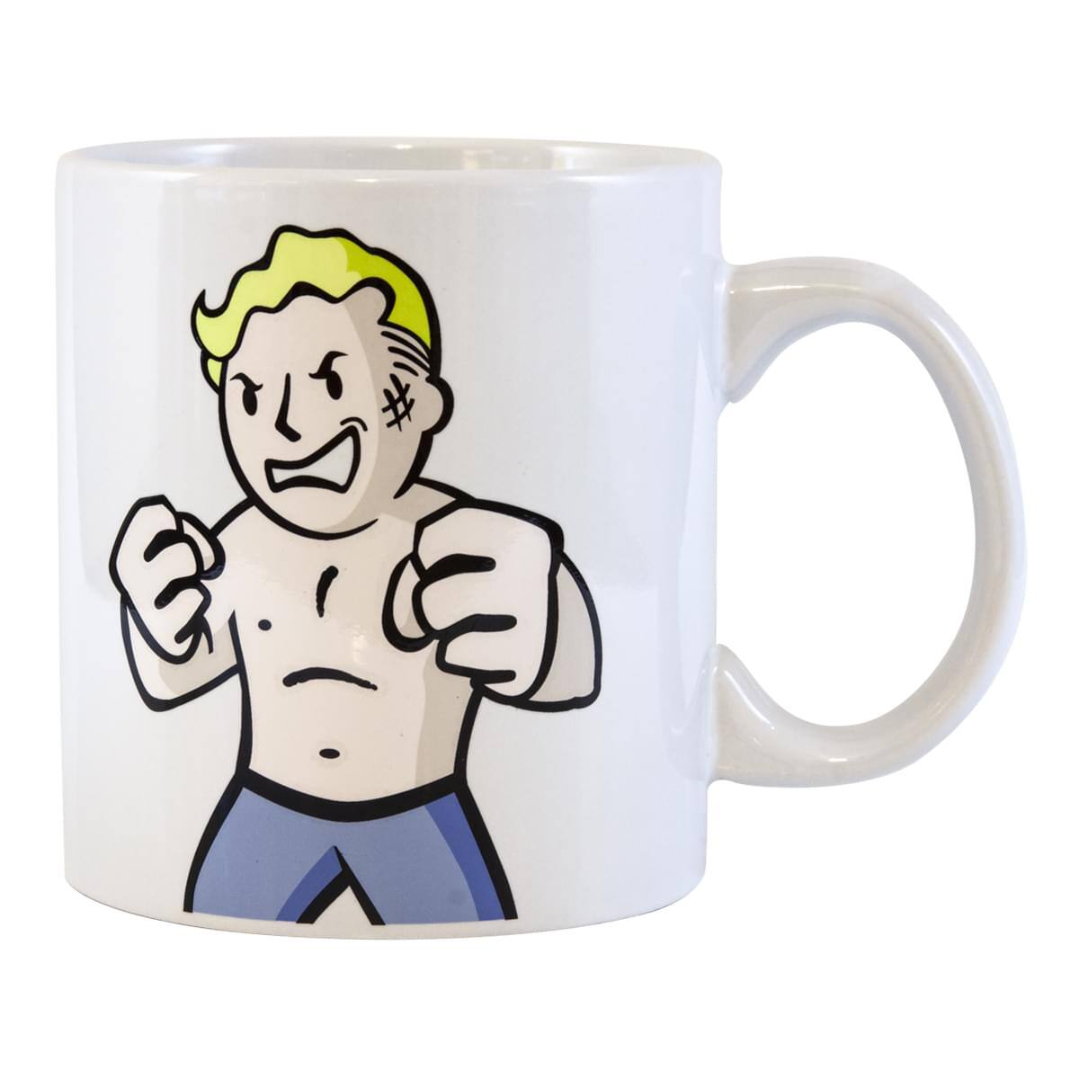 Front. Fallout - Fallout Collectibles | Fallout Coffee Mug | Fits Up to 20 oz - White.