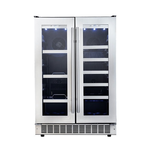 Rent to own Silhouette - Professional 21-Bottle Wine Refrigerator - Stainless steel