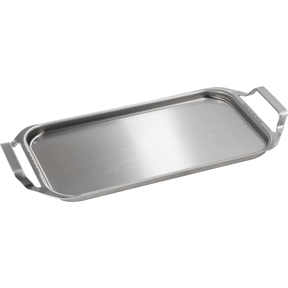 Angle View: GE - Griddle - Stainless Steel