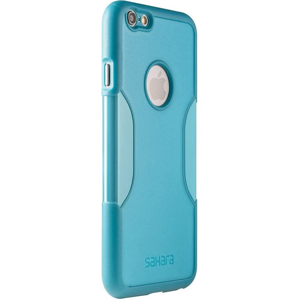 Angle. SaharaCase - Case with Glass Screen Protector for Apple® iPhone® 6 and 6s - Teal.