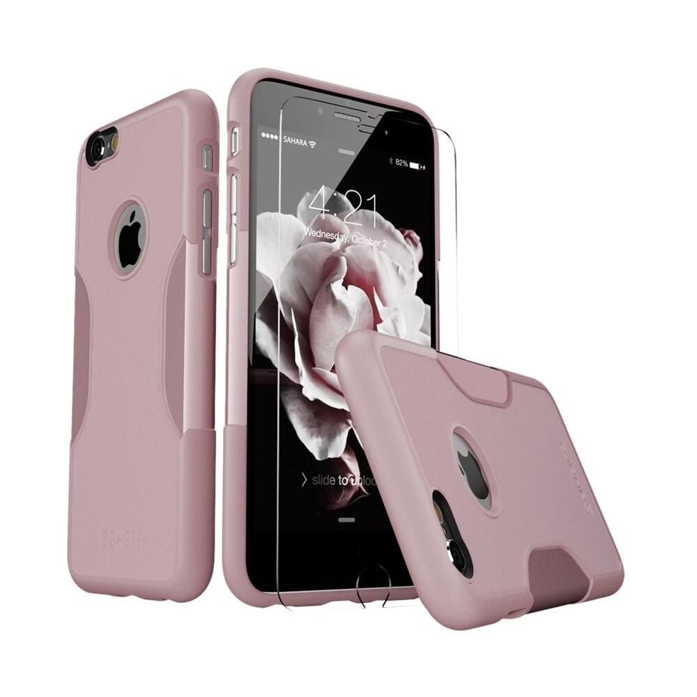 Alt View 11. SaharaCase - Case with Glass Screen Protector for Apple® iPhone® 6 and 6s - Teal.