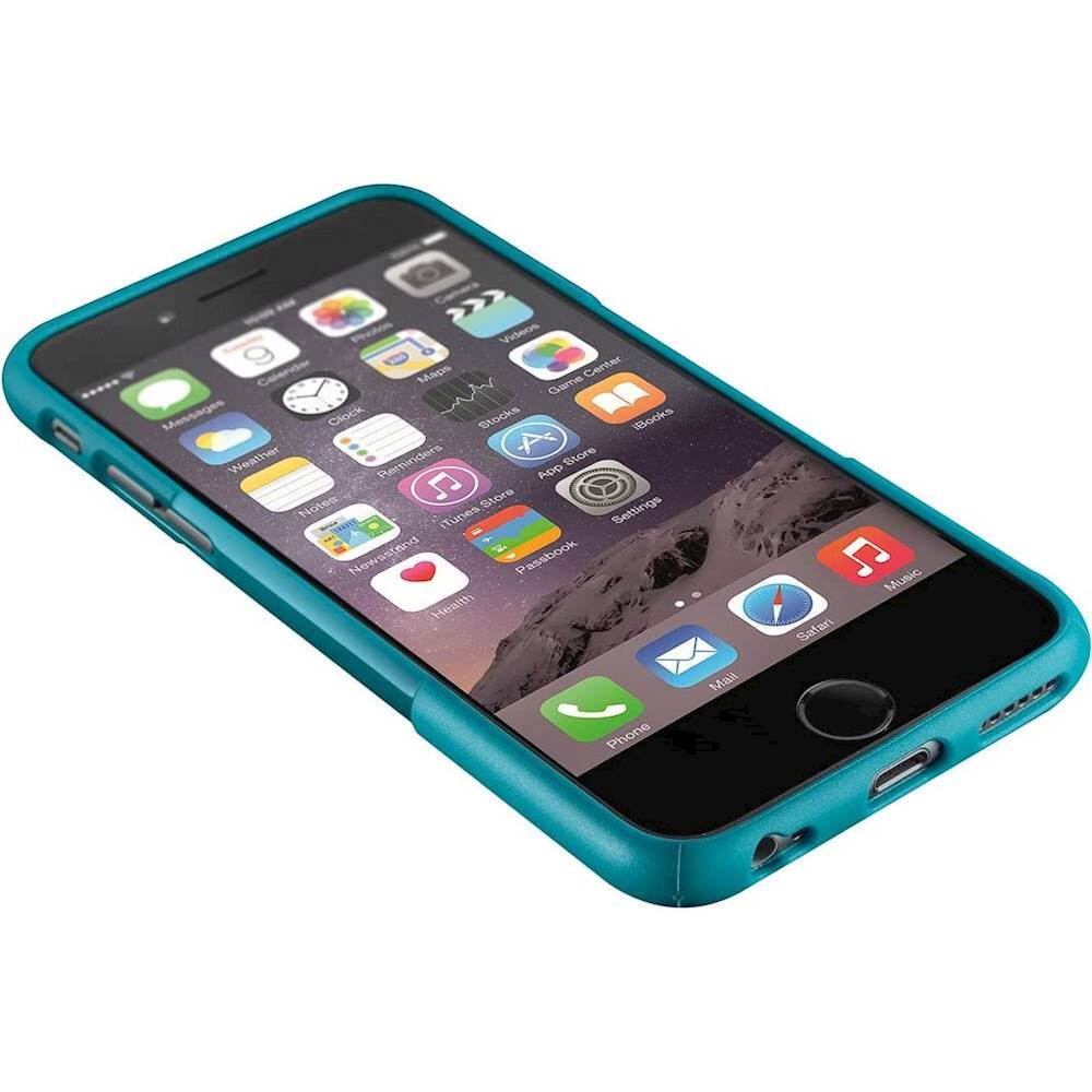 Alt View 13. SaharaCase - Case with Glass Screen Protector for Apple® iPhone® 6 and 6s - Teal.