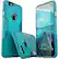 Alt View 14. SaharaCase - Case with Glass Screen Protector for Apple® iPhone® 6 and 6s - Teal.