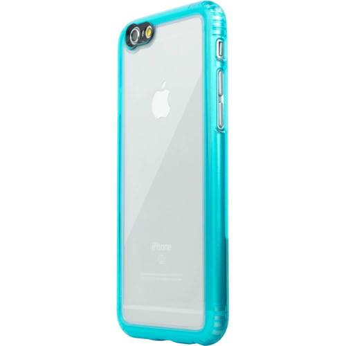 SaharaCase - Case with Glass Screen Protector for Apple® iPhone® 6 and 6s - Clear/Aqua