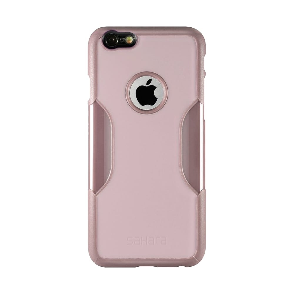 case with glass screen protector for apple iphone 6 plus and 6s plus - rose gold case with glass screen protector for apple iphone 6 plus and 6s plus - rose gold