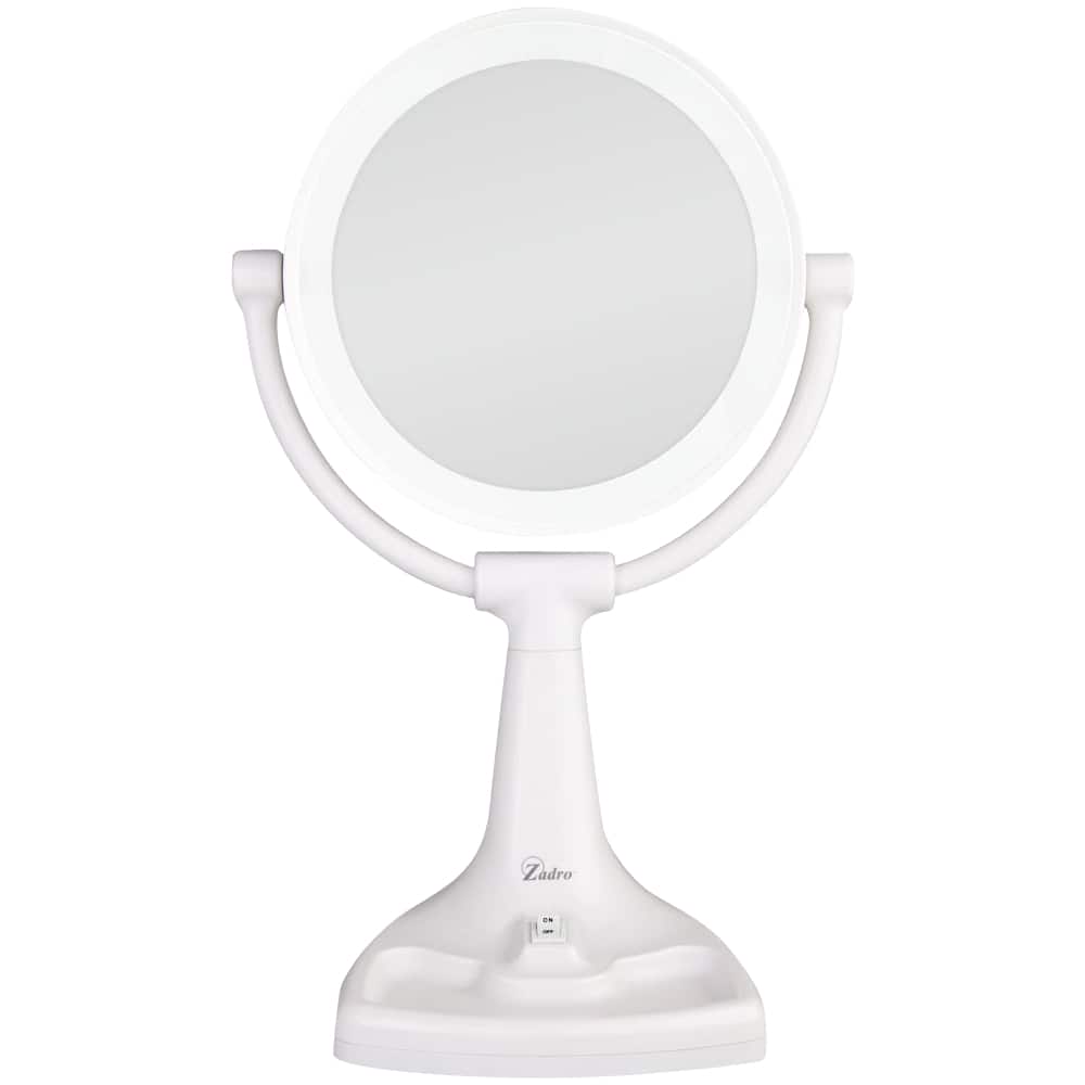 Zadro Max Bright Sunlight Vanity Mirror White ZAD-MAX110