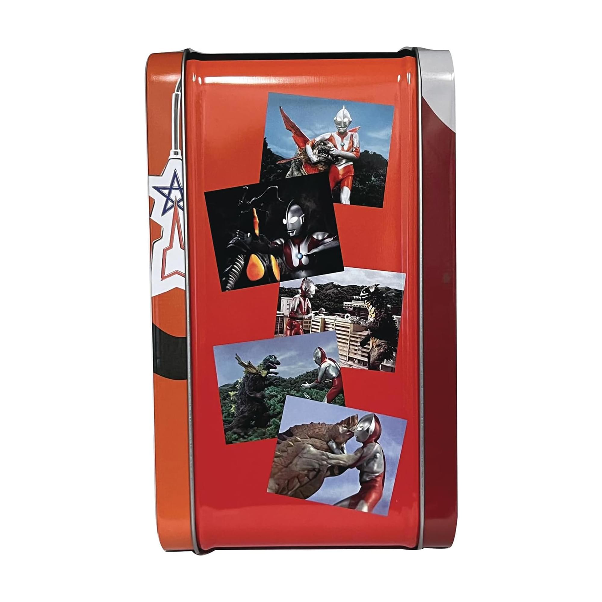 Alt View 3. Surreal Entertainment - Ultraman Tin Titans  Lunch Box & Water Bottle - Red.