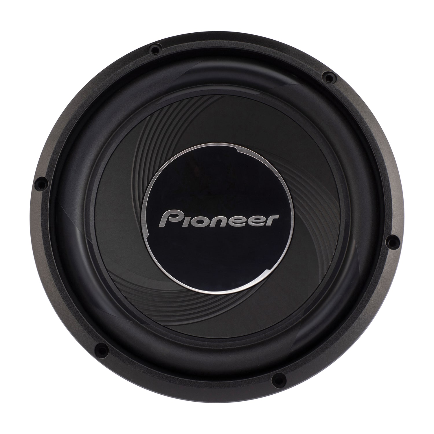 Pioneer - TS-A25S4 A-Series TS-A25S4 10-In. 1,200-Watt-Max 4-Ohm Single-Voice-Coil Subwoofer - Black