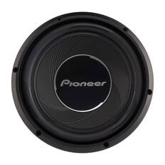 Front. Pioneer - A-Series TS-A25S4 10" 1,200W Max 4-Ohm Single-Voice-Coil Subwoofer - Black.