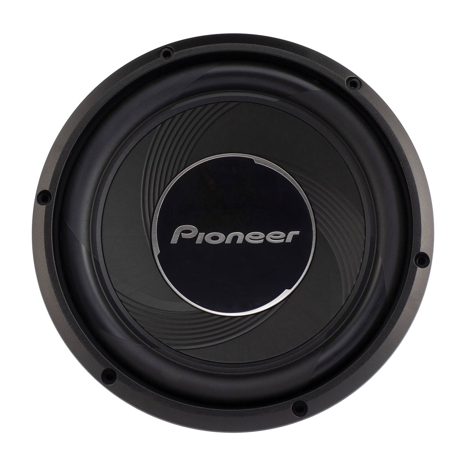 Pioneer - TS-A25S4 A-Series TS-A25S4 10-In. 1,200-Watt-Max 4-Ohm Single-Voice-Coil Subwoofer - Black