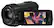 Angle. Panasonic - 4K Ultra HD Flash Memory Camcorder - Black.