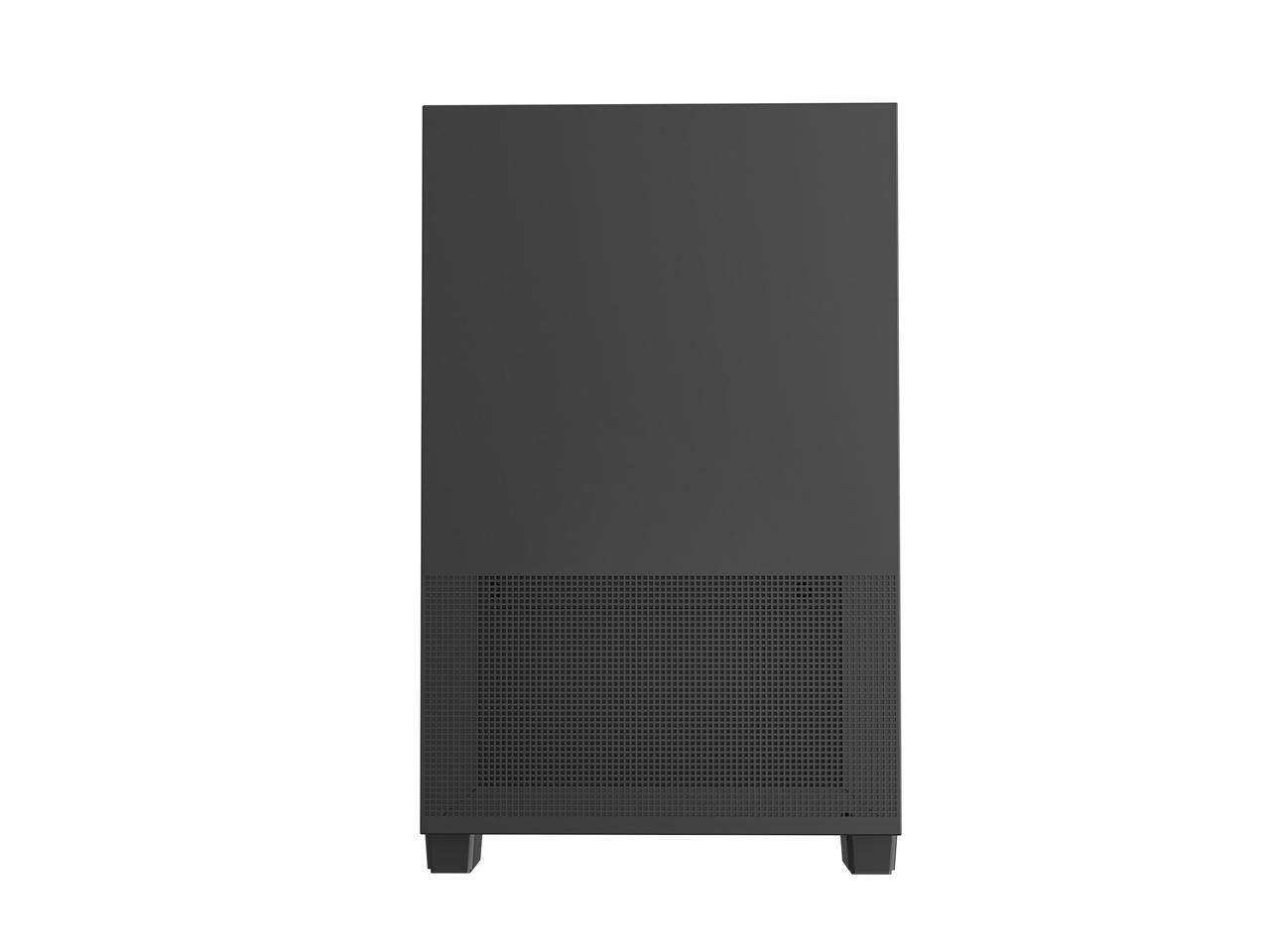Back. Rosewill - micro atx mini tower pc case with pre-installed 80+ gold 650w atx 3.1 p - Black.