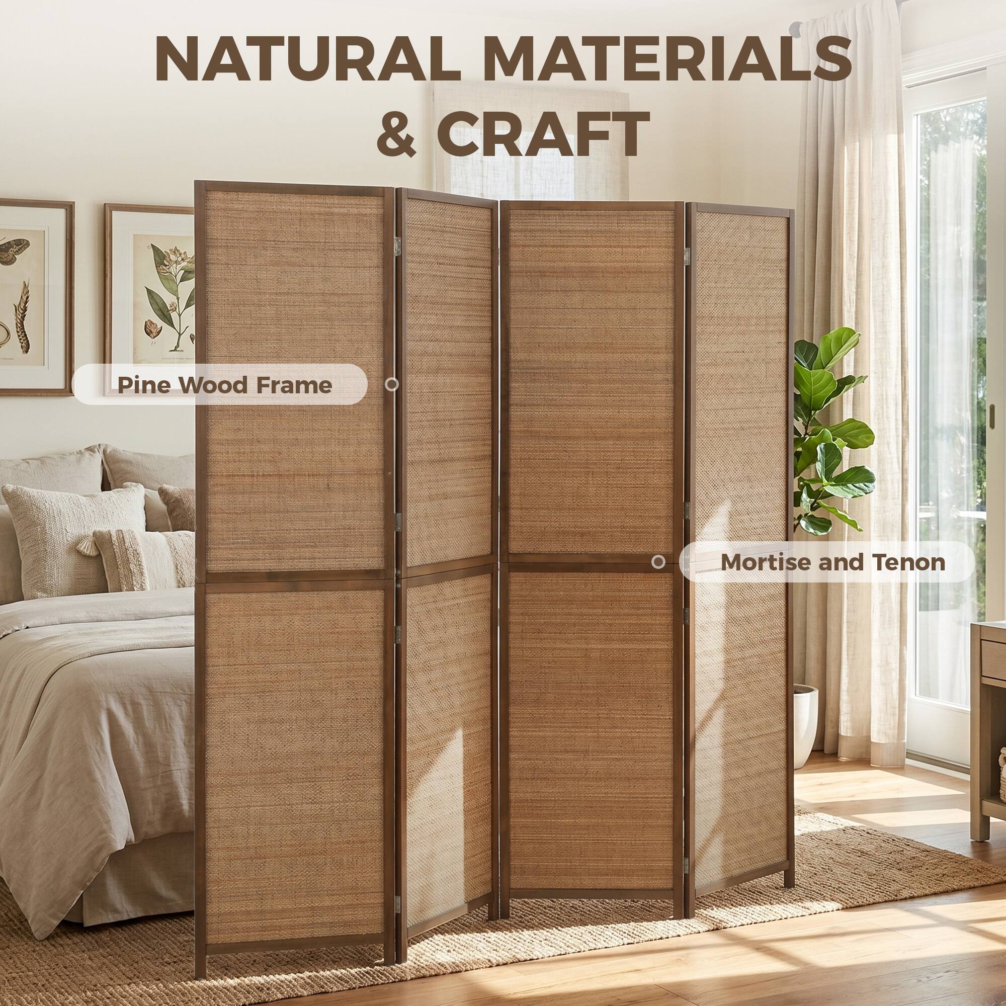 NATURAL MATERIALS & CRAFT

Pine Wood Frame

Mortise and Tenon
