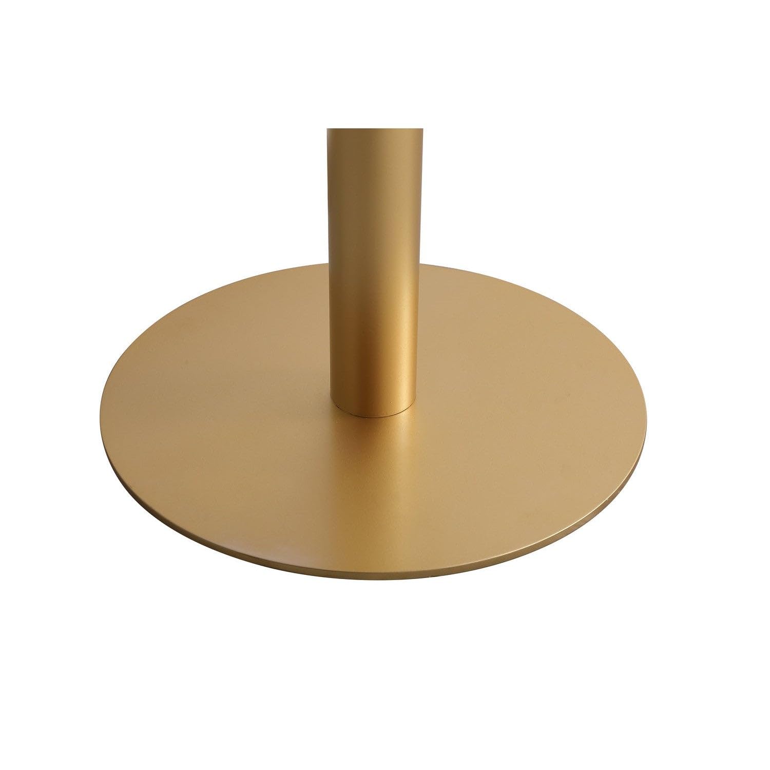 Left. Elegant Decor - 23 inch pub table in white - White.