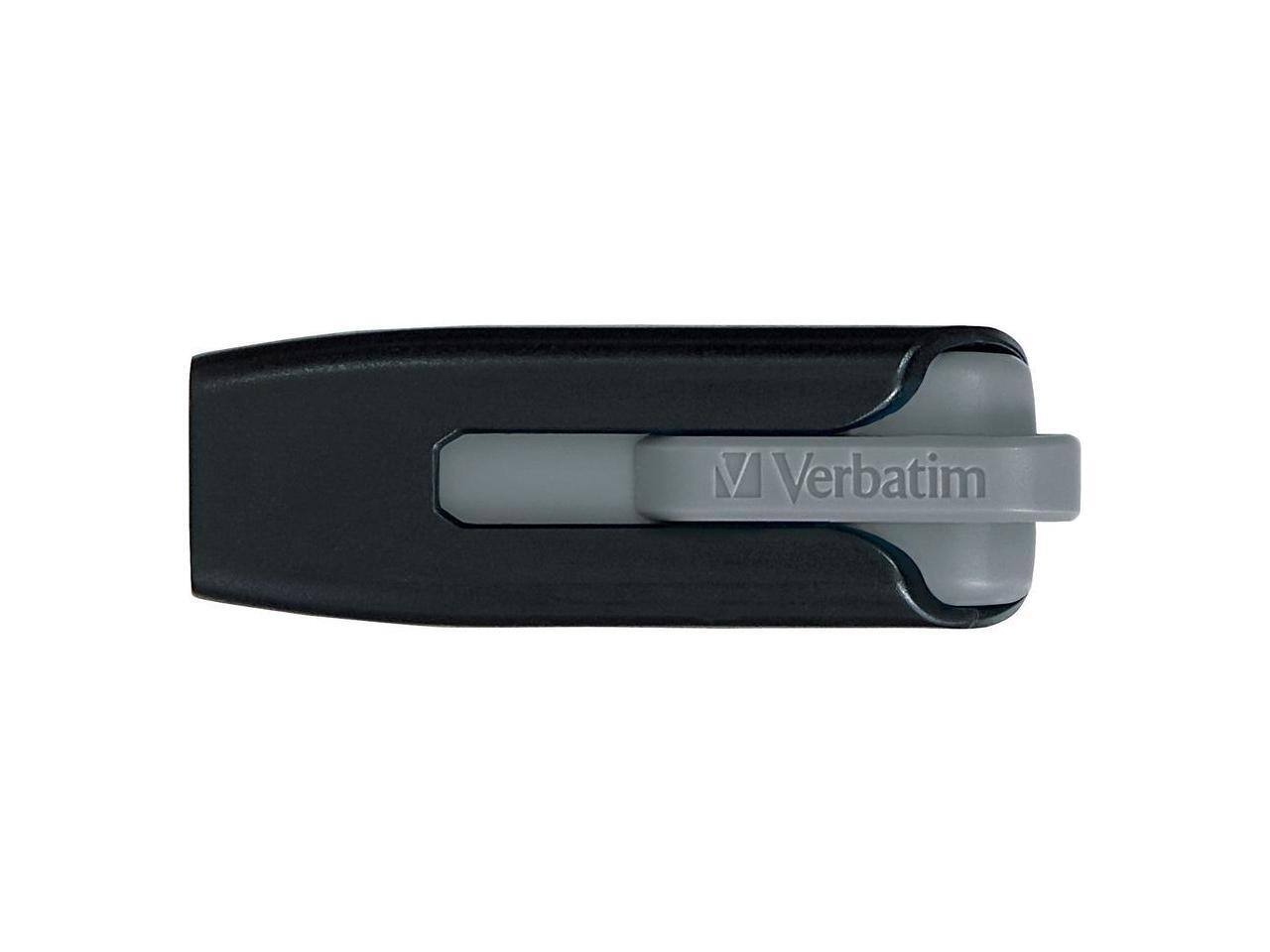 Alt View 3. Verbatim - Verbatim 32GB Store 'n' Go V3 USB 3.2 Gen1 Flash Drive 10pk Gray 70894 - Gray.