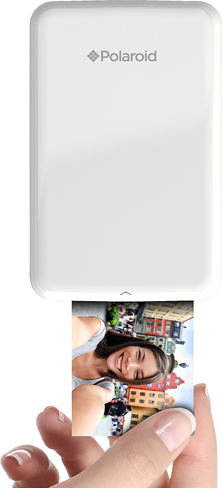 Best Buy: Polaroid ZIP Mobile Instant Printer White POLMP01W