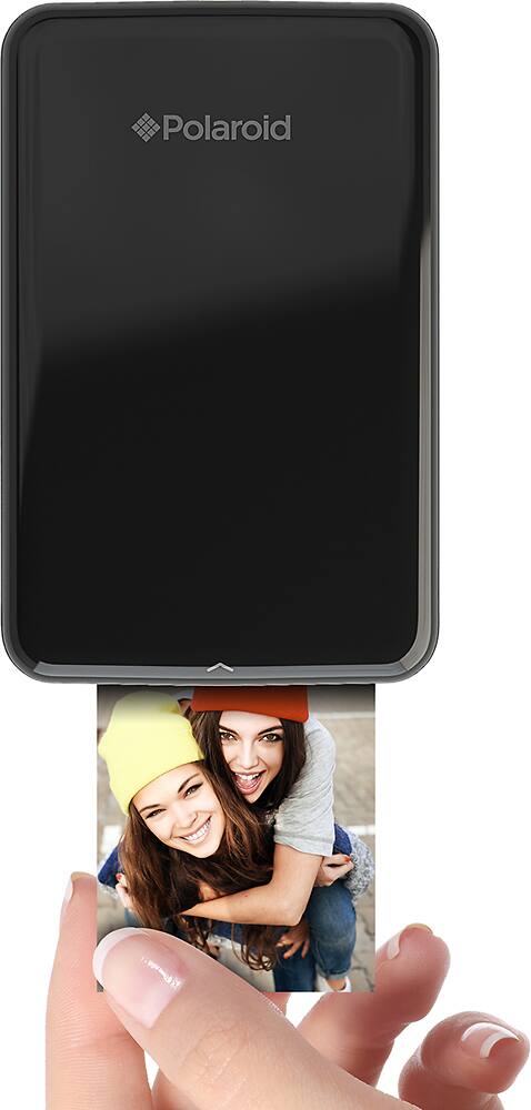 Alt View 11. Polaroid - ZIP Mobile Printer - Black.
