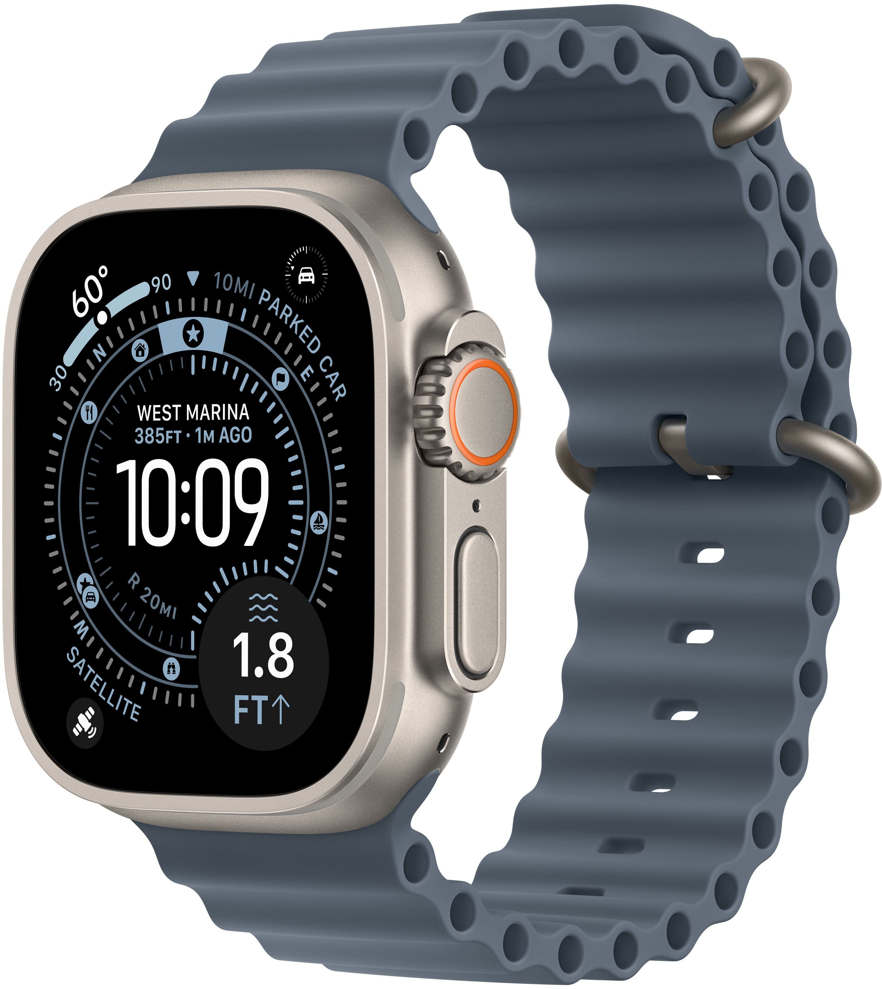 60°
90°
10MI PARKED CAR
WEST MARINA
385FT - 1M AGO
10:09
R 20MI
1.8 FT↑
SATELLITE