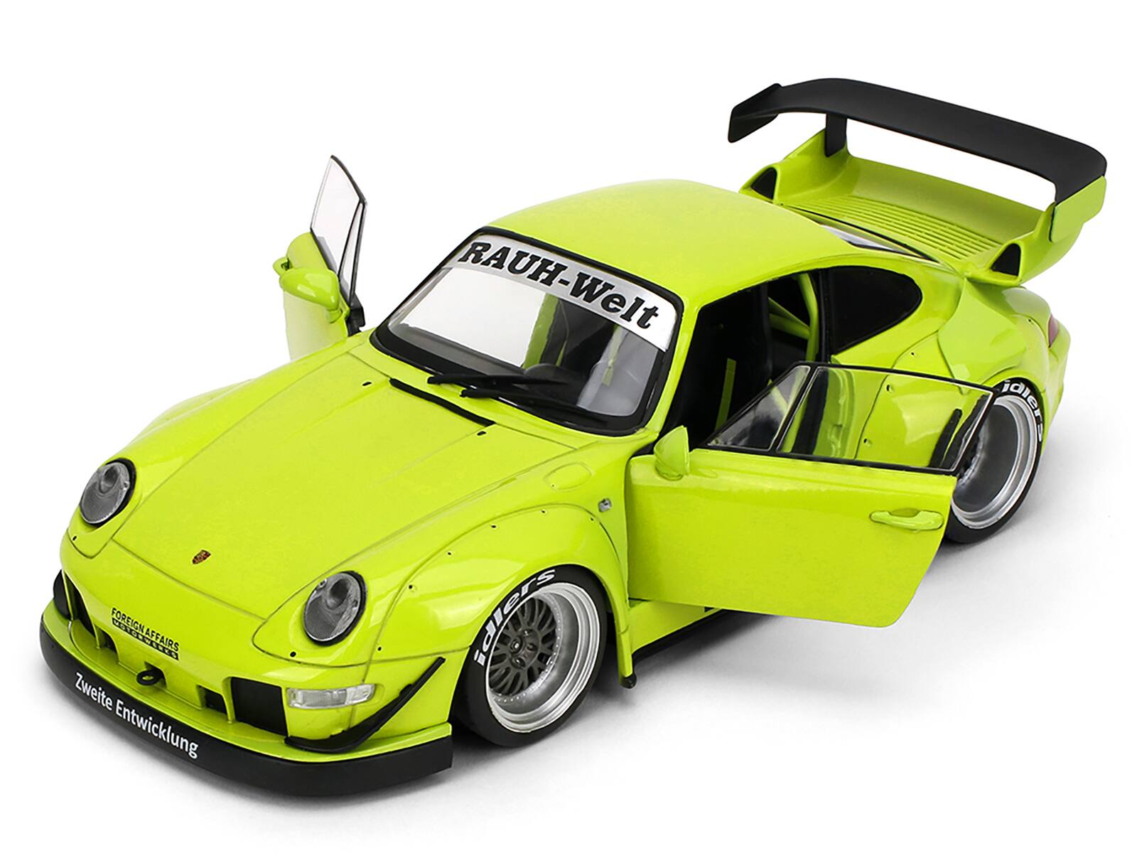 RAUH-Welt  
FOREIGN AFFAIRS  
Zweite Entwicklung