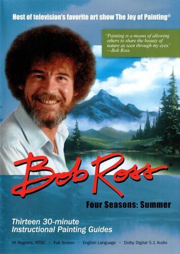 Front. Bob Ross the Joy of Painting: Summer Collection   - DVD.