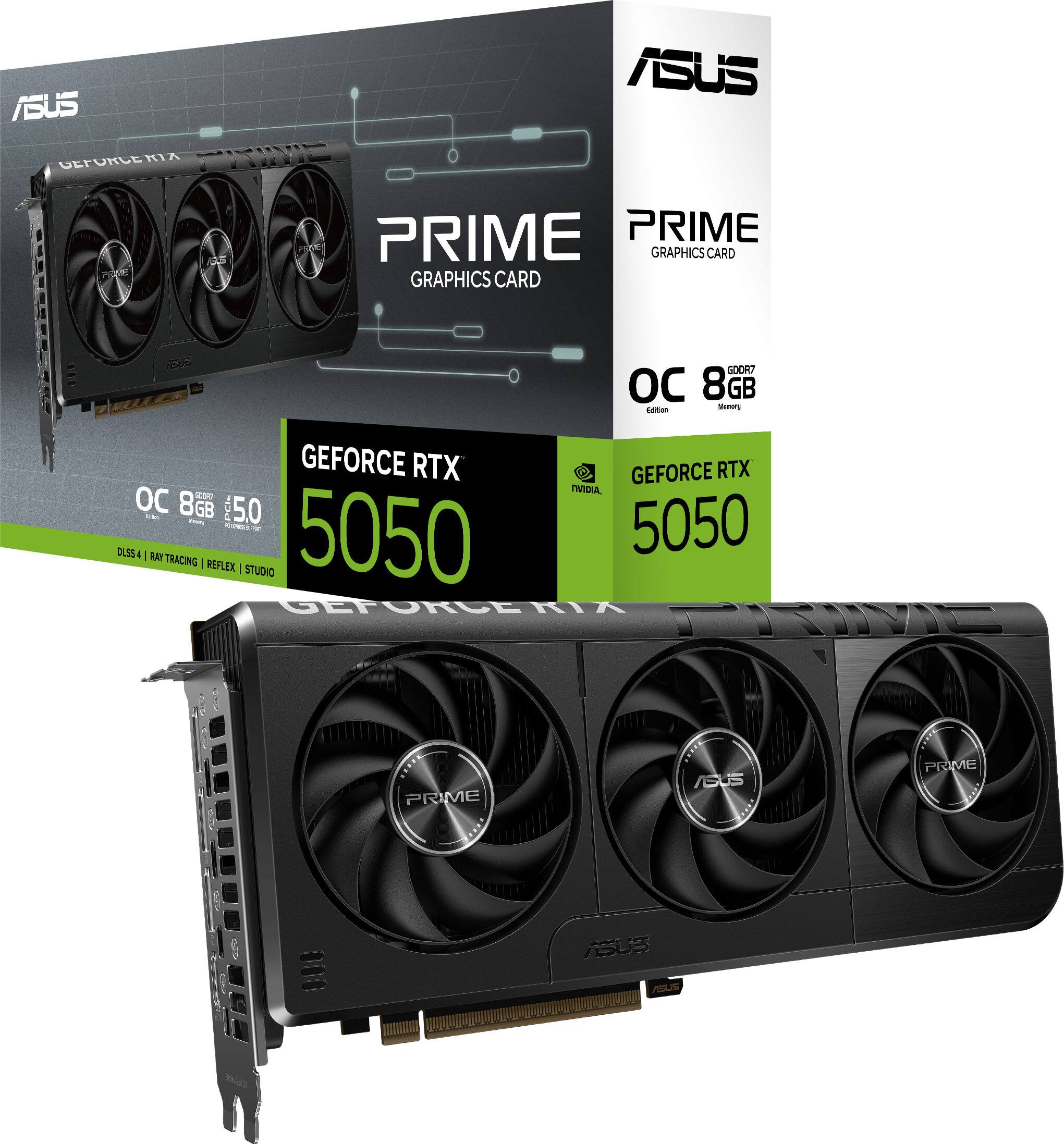 ASUS PRIME GRAPHICS CARD, ASUS PRIME GRAPHICS CARD, OC 8GB, GEFORCE RTX, GEFORCE RTX, NVIDIA, OC 8GB, 5050, DLSS, ray tracing, reflex, studio, 5050