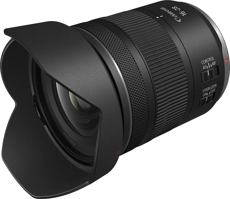 Canon RF16 28mm F2.8 IS STM Wide Angle Zoom Lens for EOS R Series Canon RF16 28mm F2.8 IS STM Wide Angle Zoom Lens for EOS R Series