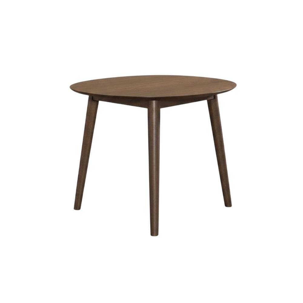 Back. Starlight Canyon Home - Dark Gray & Walnut 3-Piece Corner Table Set with Modern Design - Walnut/Dark Gray.