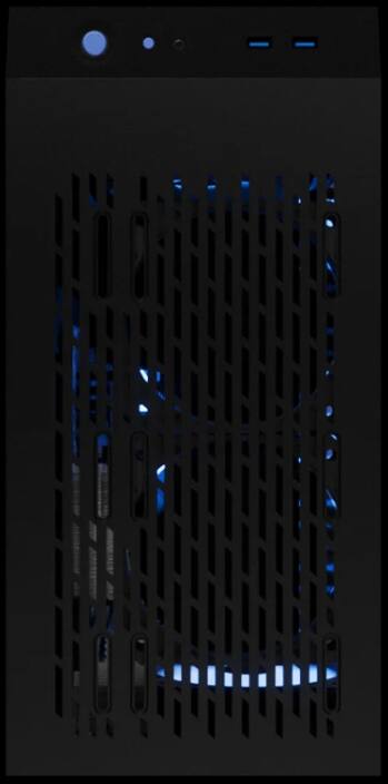 Alt View 4. Maingear - MG-1 Amethyst Gaming Desktop - Black.