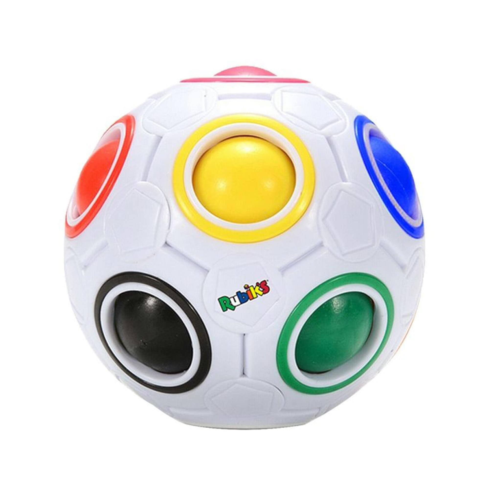 Alt View 2. Rubik's Cube - Rubiks 2 Piece Gift Set |  Rainbow Ball | Twist Keychain - White.