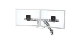Ergotron - 45-479-026 HX Dual Monitor Wall Mount Arm - White