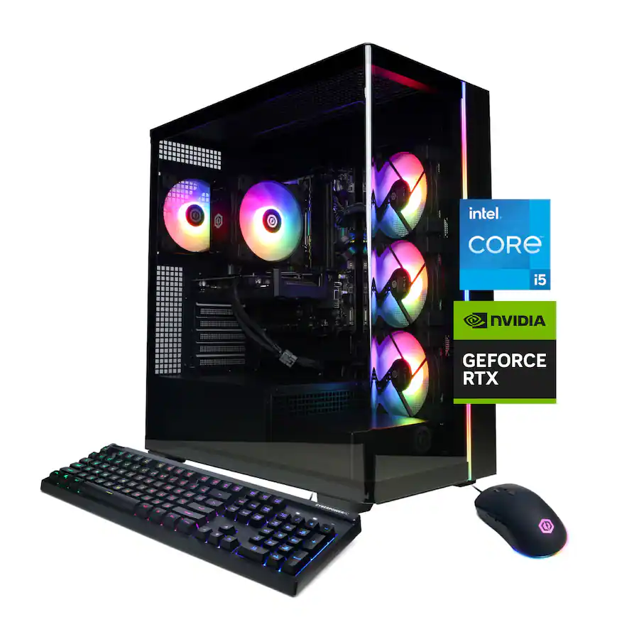 Gerforce Pc CyberPowerPC Gamer Xtreme Gaming Desktop Intel Core i5 14400F 16GB ...
