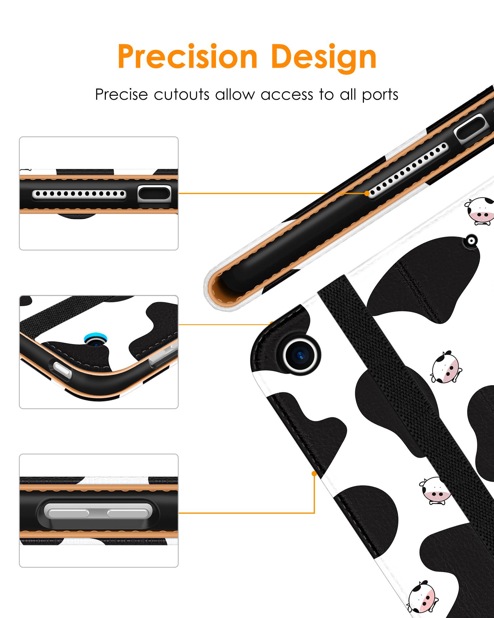 Precision Design  
Precise cutouts allow access to all ports