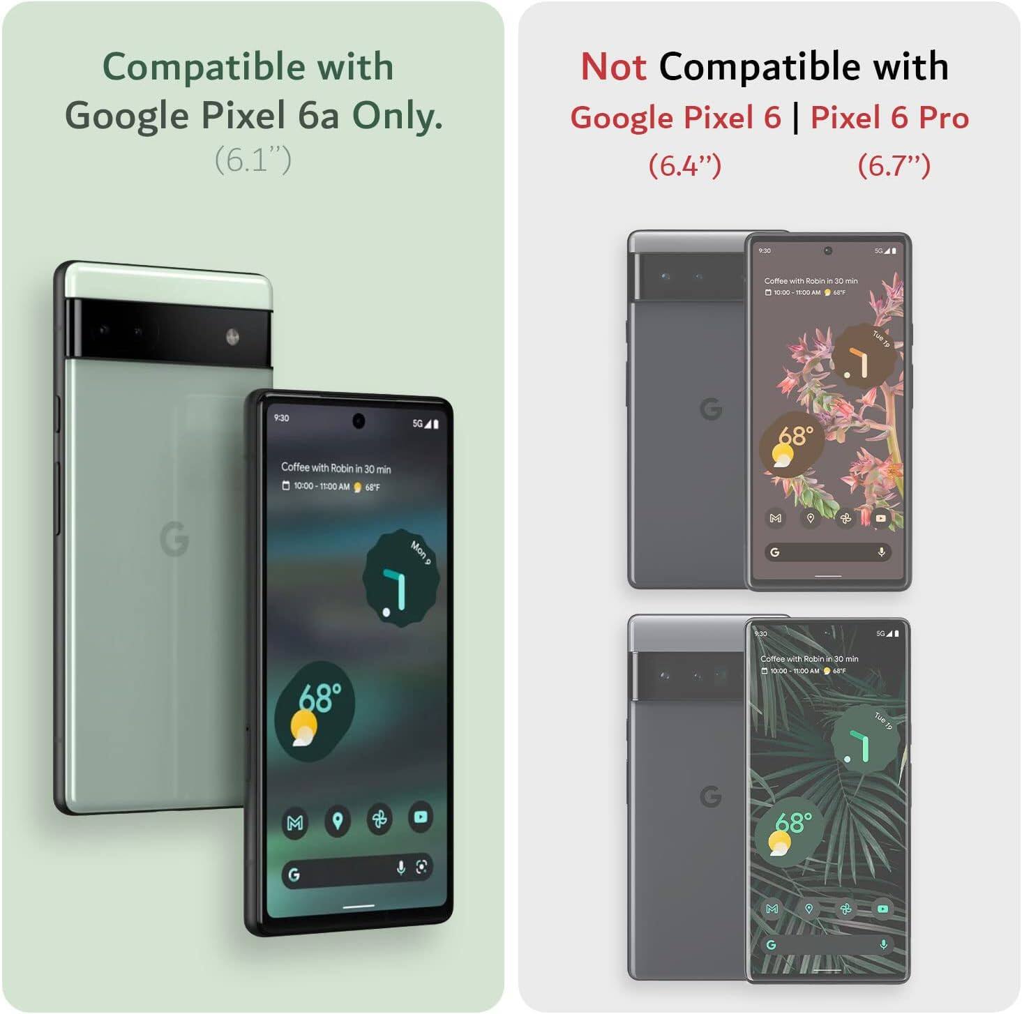 Compatible with Google Pixel 6a Only. (6.1")

Not Compatible with Google Pixel 6 | Pixel 6 Pro (6.4") (6.7")
