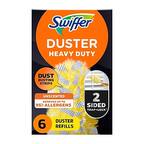 Swiffer Duster Heavy Duty
Dust Busting Strips
Unscented
Removes up to 95% Allergens
2 Sided Trap + Lock
6 Duster Refills
