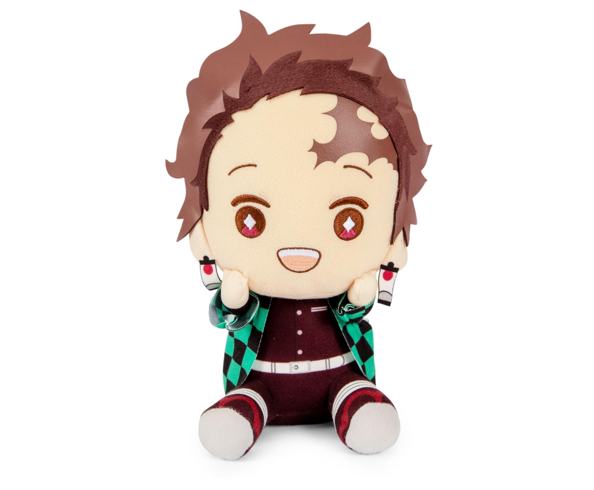 Front. Banpresto - Demon Slayer 6.5 Inch Character Plush | Tanjiro Kamado - Brown.
