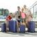 Alt View 7. Winado - 16"/20"/24"/28" Carry on 4 Piece PP Hardside Luggage Suitcase Set with Built-in Lock Spinner Wheels for Travel Business - Navy Blue.