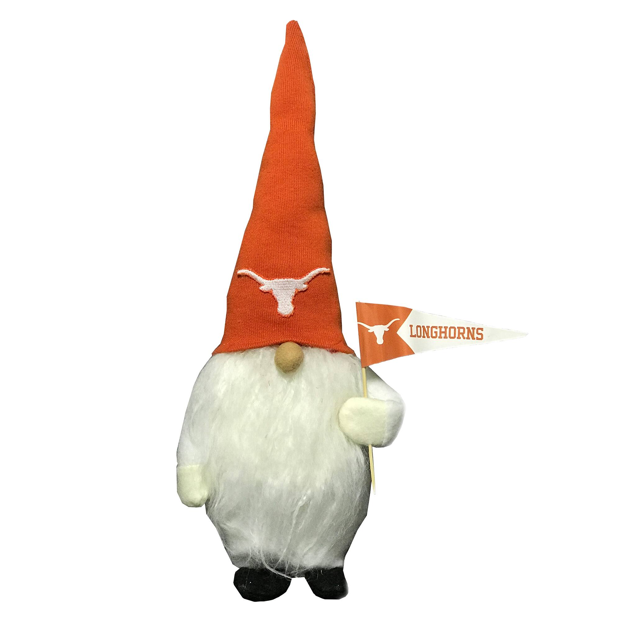 Santa's Workshop - Texas Orange Texas Longhorns 12'' Gnome - Burnt Orange