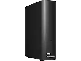 Western Digital - WD Elements 8TB USB 3.0 Desktop External Hard Drive WDBWLG0080HBK-NESN - Black