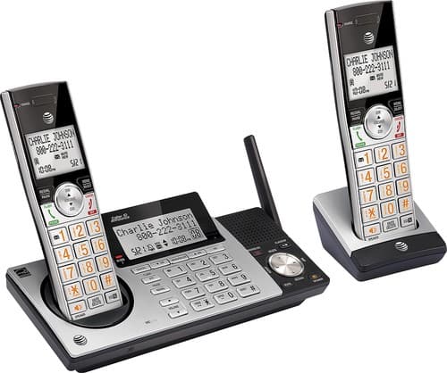 AT&T CL83215 DECT 6.0 Expandable Cordless Phone System ... digital phone system wiring 