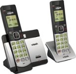 Angle. VTech - CS5119-2 DECT 6.0 Expandable Cordless Phone System - Gray/Black.