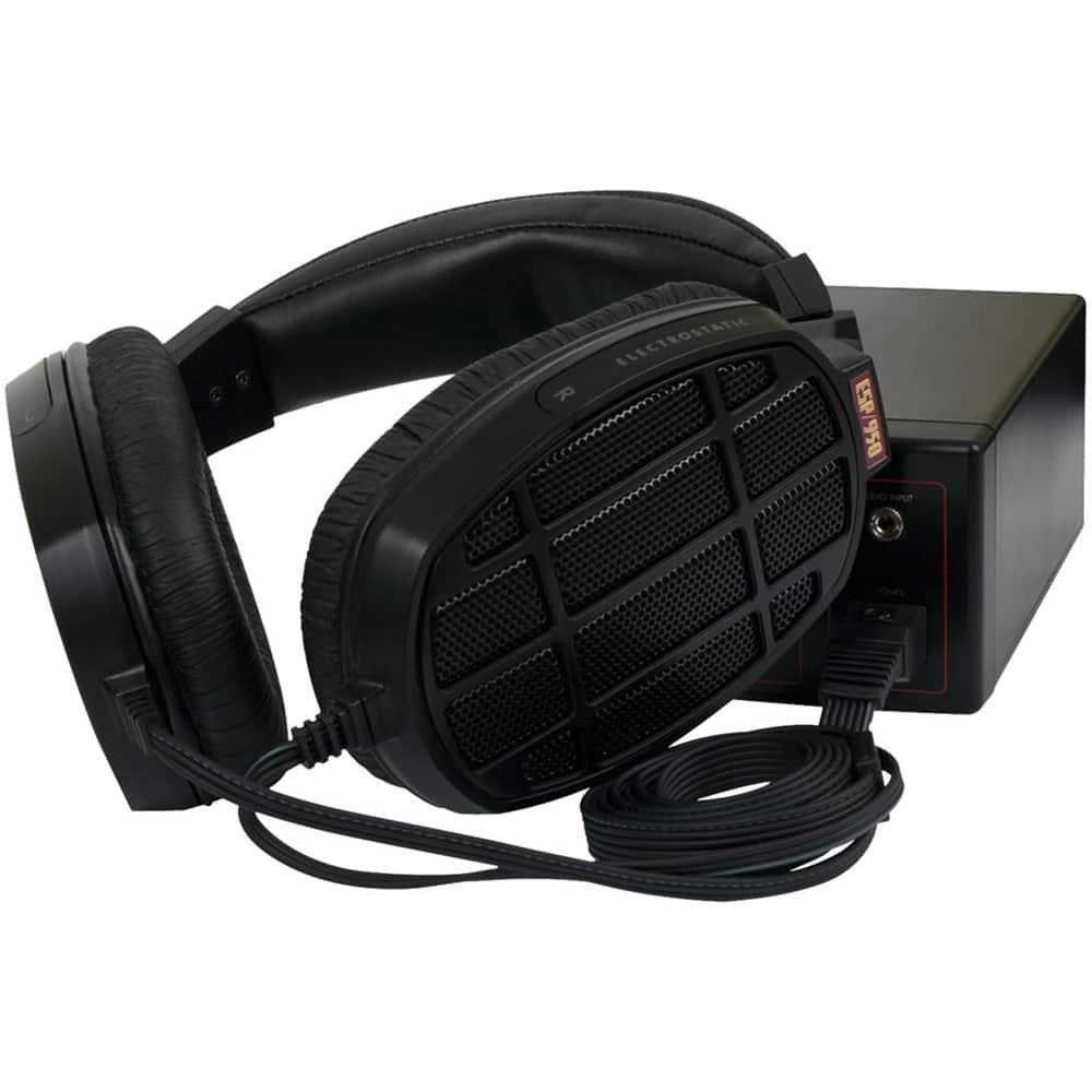 Koss - ESP 950 Over-the-Ear Studio Headphones - Black - Front_Zoom