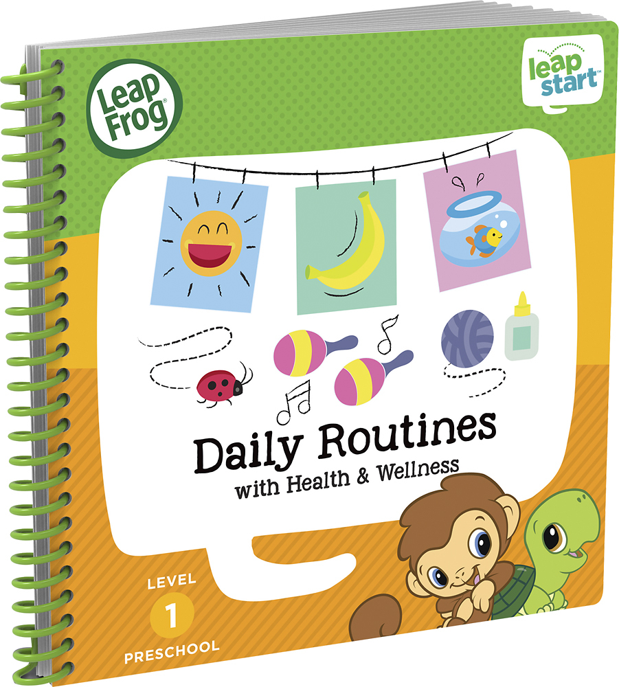 LeapFrog Preschool Activity Book Daily Routines and Health Wellness Educational Kids for sale online 