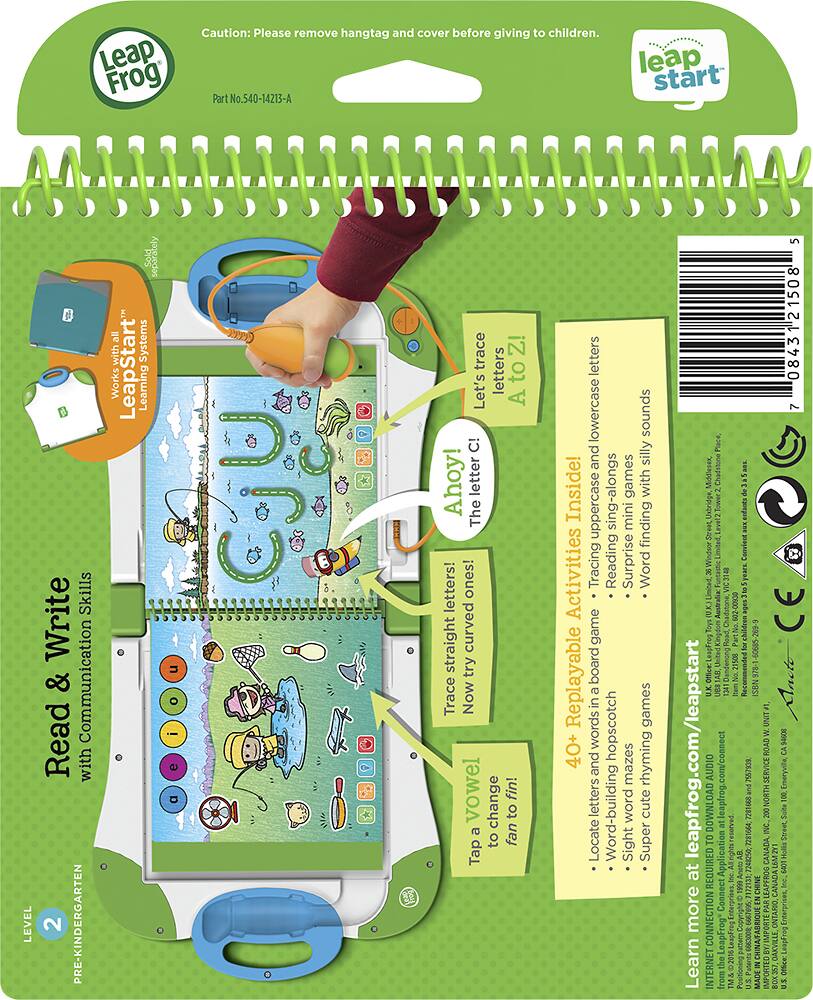 leapstart read and write
