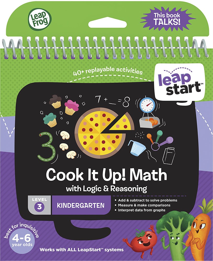 LeapFrog LeapStart Reception Activity Book  Cook It Up Maths and Logic and Reaso