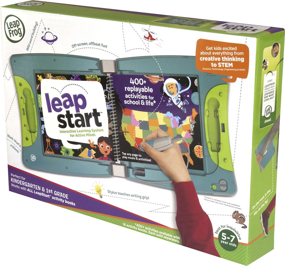 LeapFrog LeapStart Go Interactive Learning System for Active Minds for sale online 
