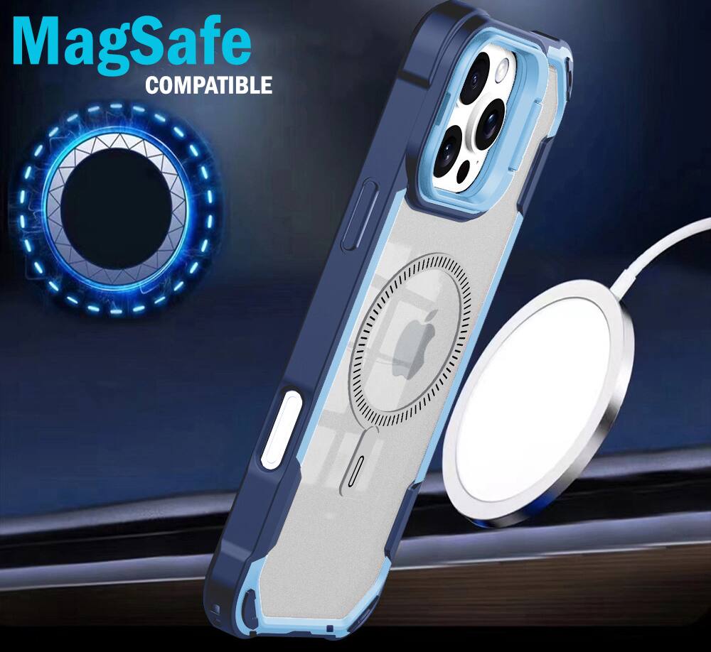 Nakedcellphone Clear Cam Stand Case for iPhone 16 Pro Phone Compatible ...