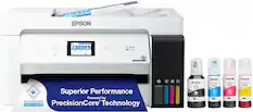 EPSON Superior Performance Powered by PRECISIONCORE Heat Free PrecisionCore Technology
