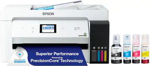 Epson - EcoTank ET-15000 Wireless All-In-One Supertank Inkjet Printer - White