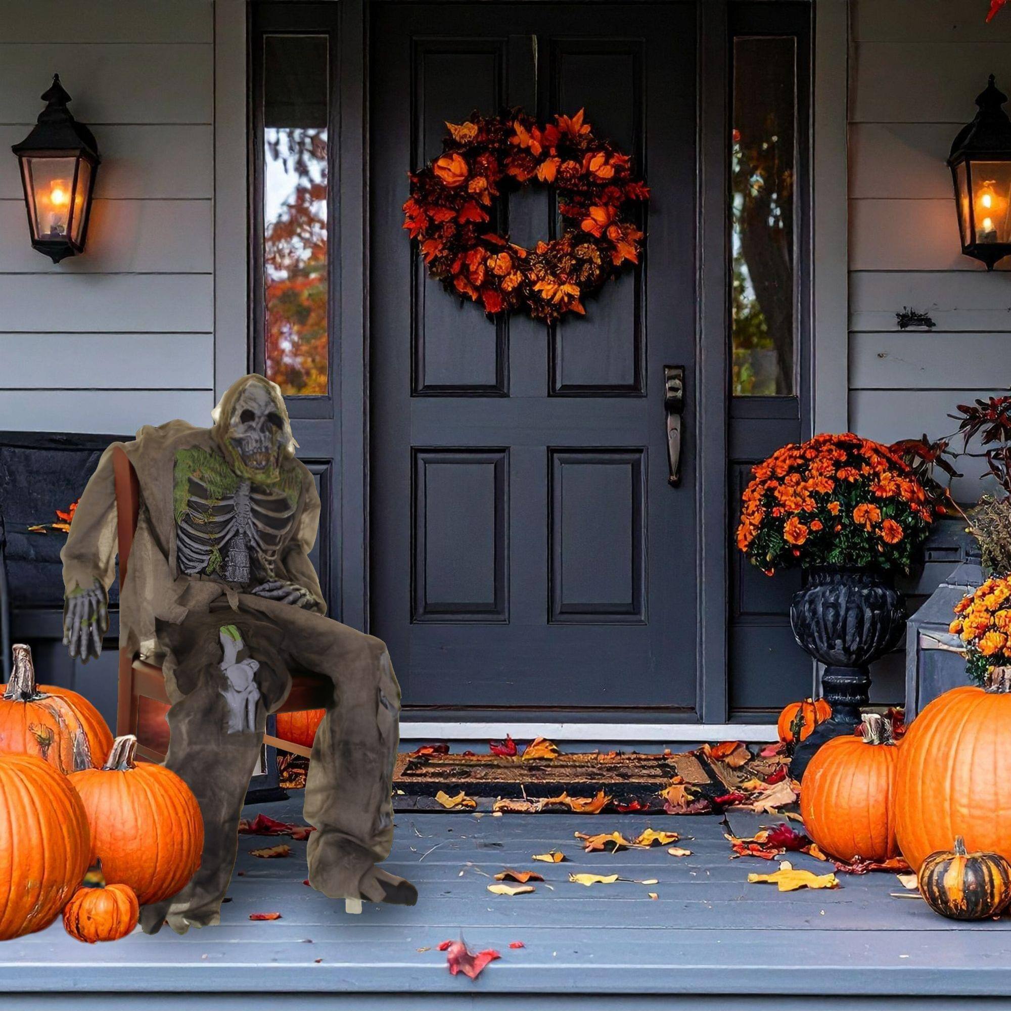 Alt View 3. Orion Costumes - Stuffed Dummy Decoration Prop - Black.